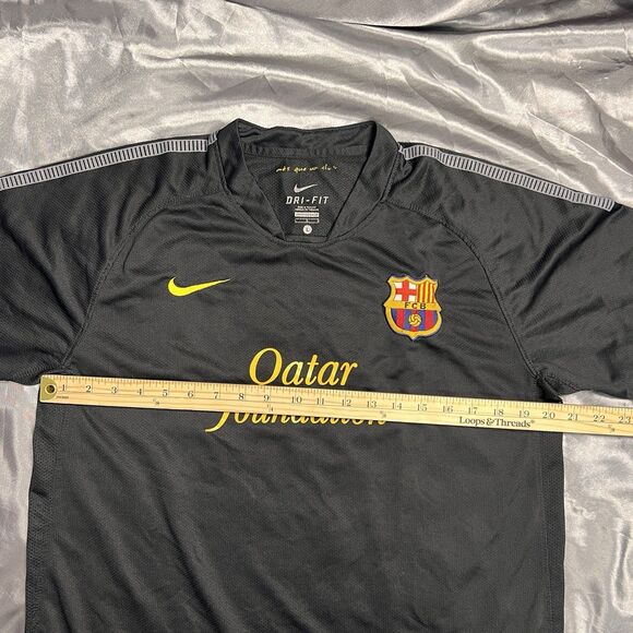 Rare Original Barcelona 2011 /2012 Away Football Shirt Men’s L Soccer Jersey #20 - Picture 13 of 14